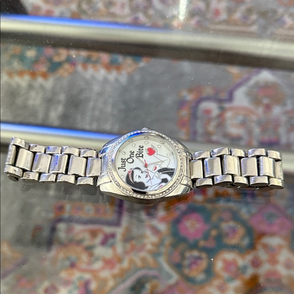 Disney Silver Watch with Engraved Design - Picture 5 of 5